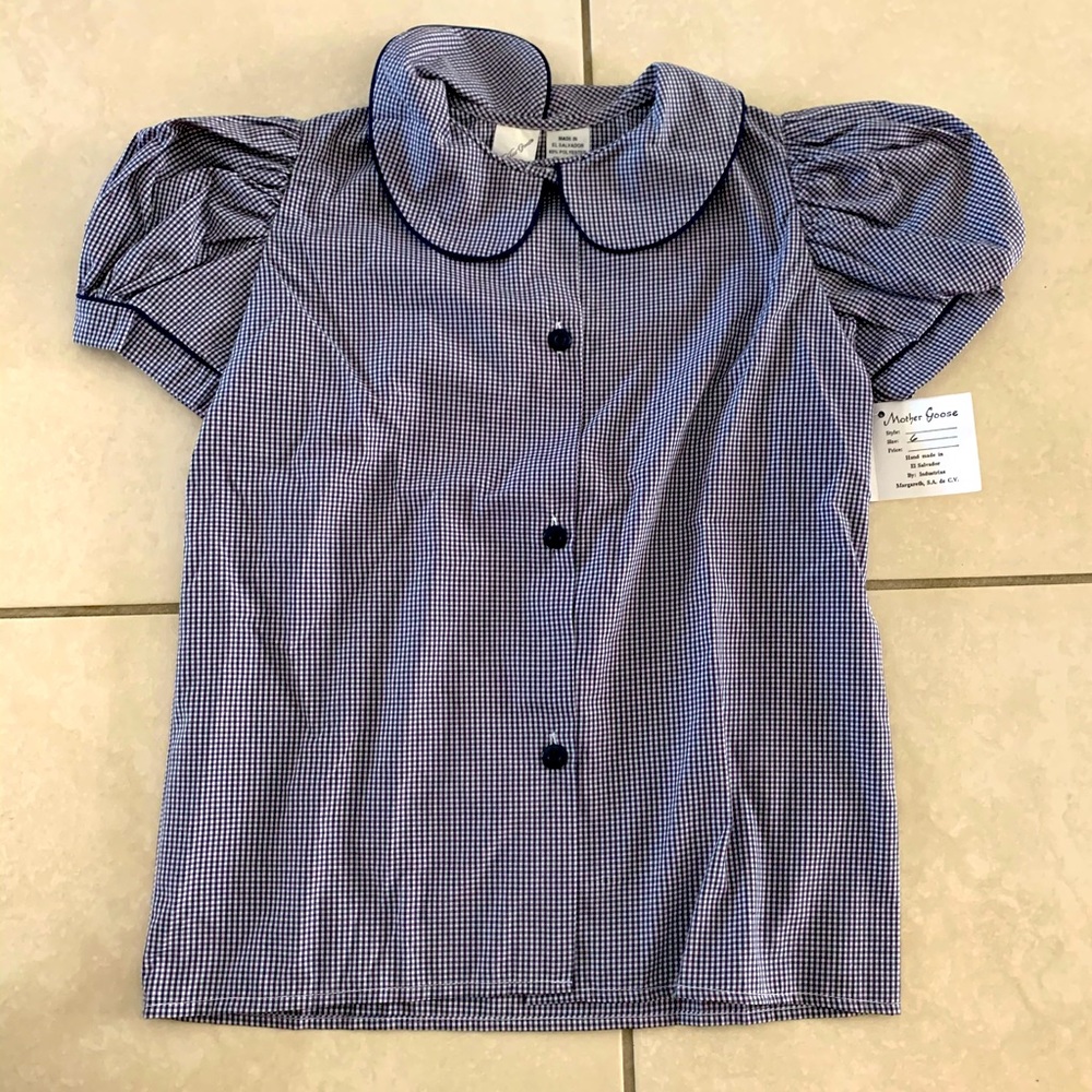 NWT Mother Goose: Kids Hand Made Top